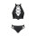 Passion Nancy Size Plus bikini 2pcs set black