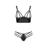 Passion Malwia Size Plus bikini 2pcs set black