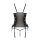 Passion Malwia Size Plus corset & thong black