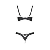 Passion Celin Size Plus bikini 2pcs set black