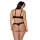 Passion Celin Size Plus bikini 2pcs set black