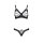 Passion Celin Size Plus bikini 2pcs set black