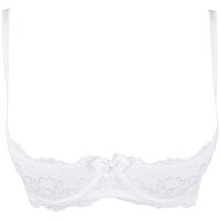 Axami bra white with open cups