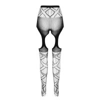 Passion ECO Straps-Strumpfhose black