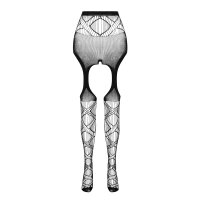 Passion ECO Straps-Strumpfhose white