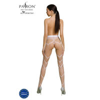 Passion ECO Strumpfhose ouvert white