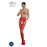 Passion ECO Strumpfhose ouvert red