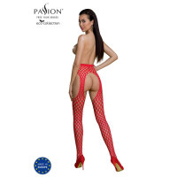 Passion ECO Strumpfhose ouvert red