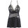 Axami babydoll & string black