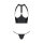 Passion Genevia 2pcs set with open bra black