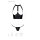 Passion Genevia 2pcs set with open bra black