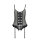Passion Nessy corset & thong black