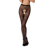 Passion Strumpfhose open ouvert tights black