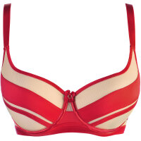Axami bra red-beige