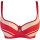 Axami bra red-beige