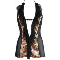 Axami babydoll & string black