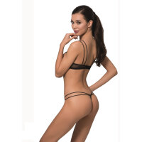 Passion Midori Set with open bra red