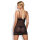 Obsessive Wonderia chemise & thong black