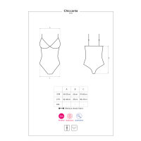 Obsessive Chiccanta crotchless teddy black