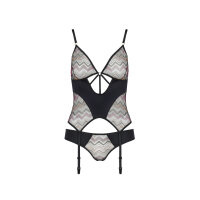 Casmir Lagerta corset & thong black