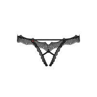 Obsessive Bravelle crotchless thong black