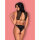 Obsessive Elisetta 2pcs set black