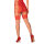 Obsessive Rediosa stockings red