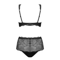 Obsessive Klarita 2pcs set black