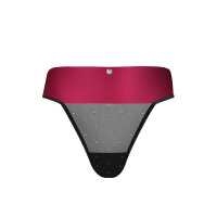 Obsessive Tienesy thong black-red