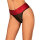 Obsessive Tienesy thong black-red