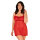 Obsessive Blossmina chemise & thong red