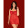 Obsessive Blossmina chemise & thong red