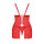 Obsessive Blossmina chemise & thong red