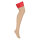 Obsessive Blossmina stockings red