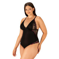 Obsessive Vanessme teddy black Size Plus