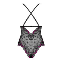 Obsessive Vanessme teddy black Size Plus