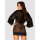 Obsessive Allunes peignoir black-leo