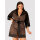 Obsessive Allunes peignoir black-leo Size Plus