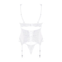 Obsessive Amor Blanco corset & thong white
