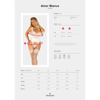Obsessive Amor Blanco corset & thong white