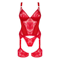 Obsessive Belovya corset & thong red
