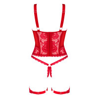 Obsessive Belovya corset & thong red