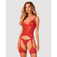 Obsessive Belovya corset & thong red