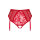 Obsessive Dagmarie garter panties red
