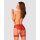 Obsessive Dagmarie garter panties red