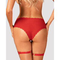 Obsessive Belovya garter panties red