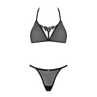 Obsessive Celia Noir 2pcs set black