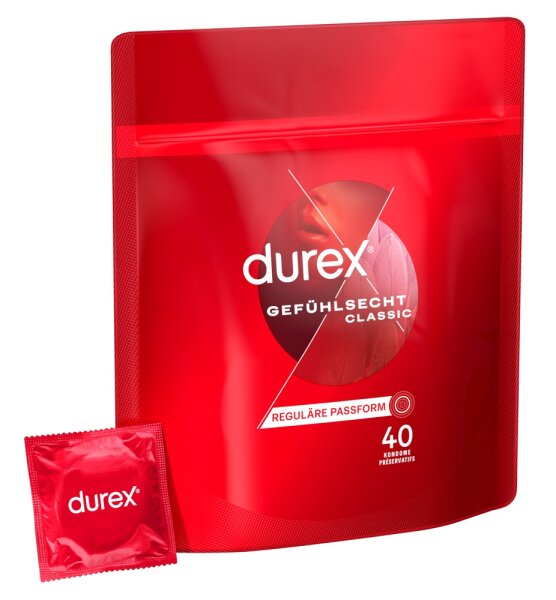 Durex Gefühlsecht 40pcs