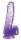 KingCockClear 6 w balls purple 17,8 cm