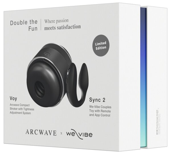Arcwave Voy & We-Vibe Sync 2 Set black